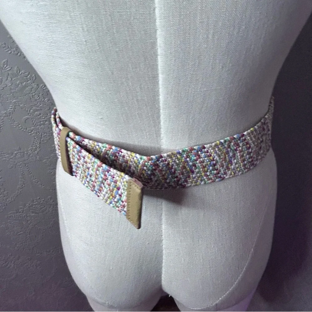 Multicolor Woven Belt